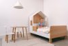 White-kids-house-bed