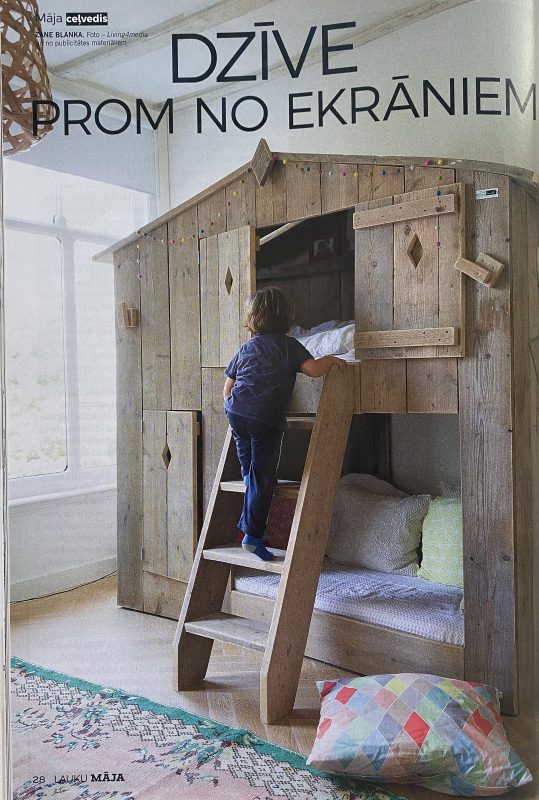 Rume kids furniture at journal Lauku maja