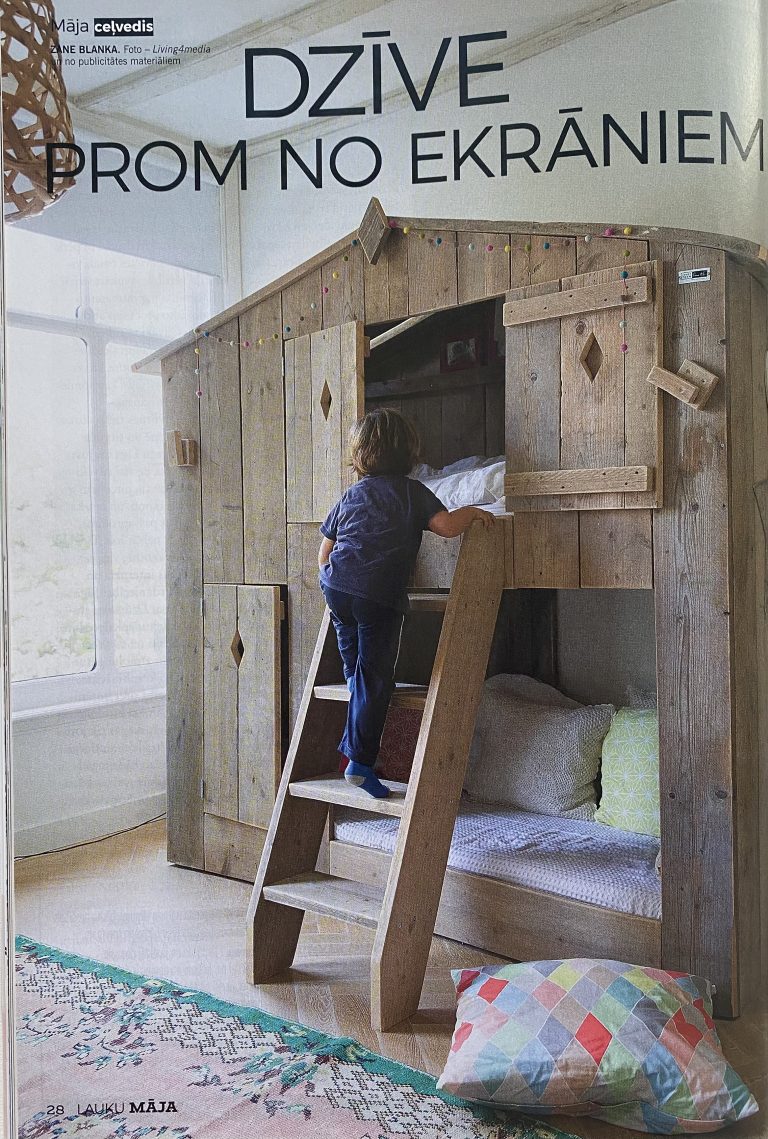 Rume kids furniture at journal Lauku maja