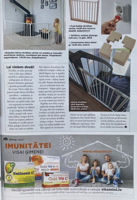Rume kids furniture at journal Lauku maja