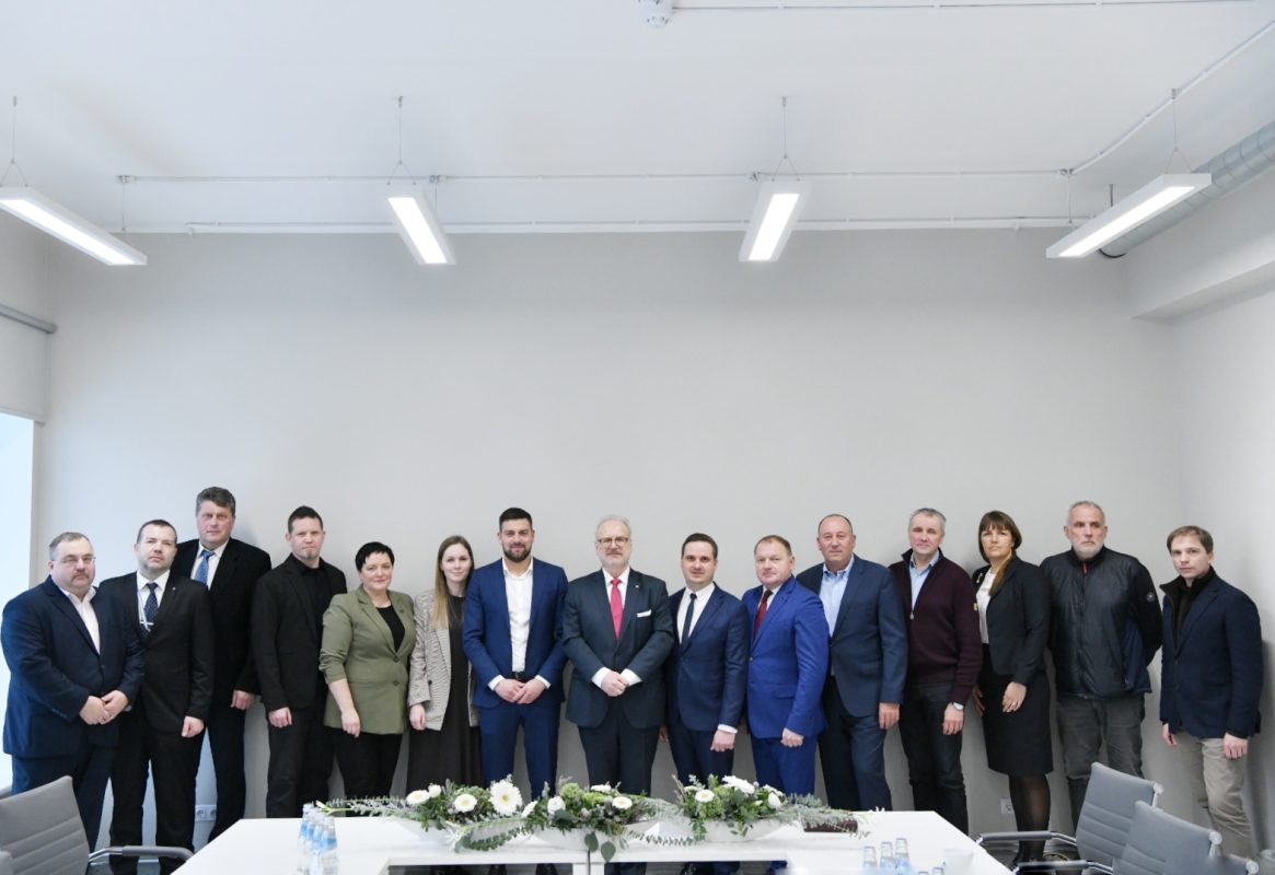 Rūme meets president of Latvia